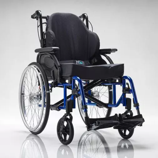 bariatric-wheelchair Image shows a bariatric wheelchair