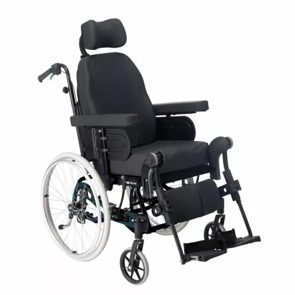 tilt-in-space Image shows a tilt in space wheelchair