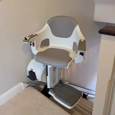 stairlifts in a recent install in leicester