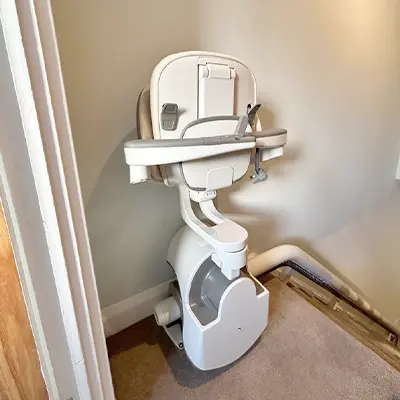 stairlifts in hinckley a recent install in hinckley