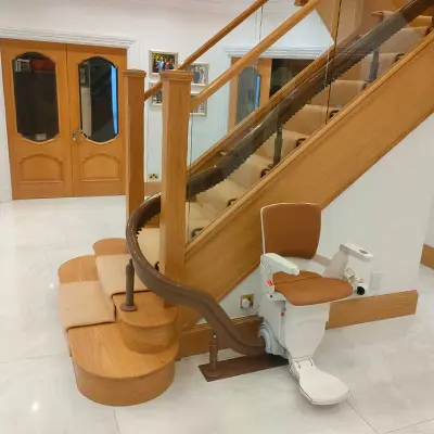 stairlifts in northamptonshire a recent install in northamptonshire